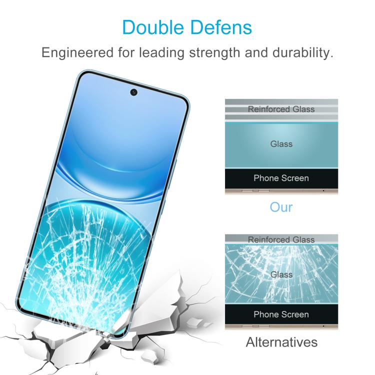 For vivo Y500 5G 10pcs 0.26mm 9H 2.5D Tempered Glass Film