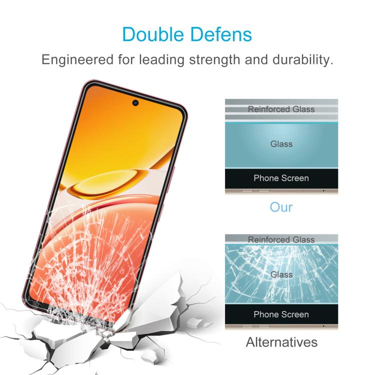 For vivo Y31 5G 2025 10pcs 0.26mm 9H 2.5D Tempered Glass Film