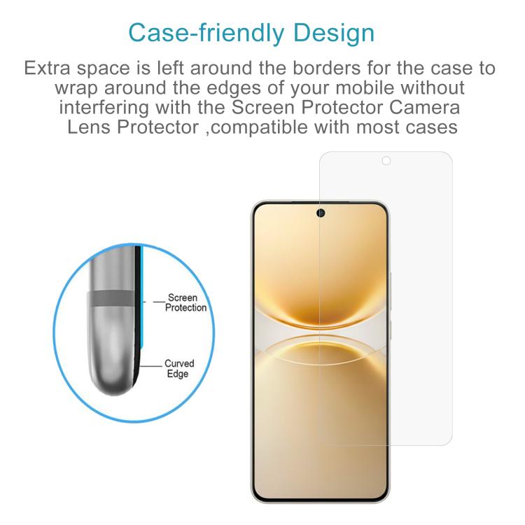 For vivo Y500 Pro 5G 10pcs 0.26mm 9H 2.5D Tempered Glass Film