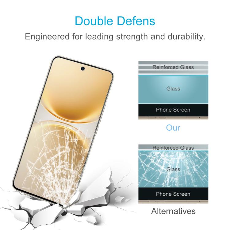 For vivo Y500 Pro 5G 10pcs 0.26mm 9H 2.5D Tempered Glass Film