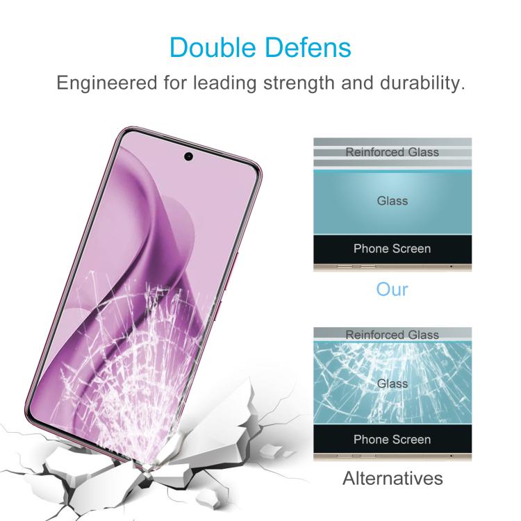 For vivo V60e 5G 10pcs 0.26mm 9H 2.5D Tempered Glass Film