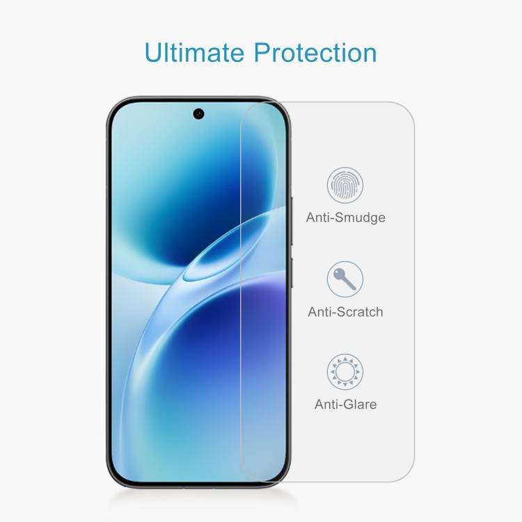 For vivo S50 5G 10pcs 0.26mm 9H 2.5D Tempered Glass Film