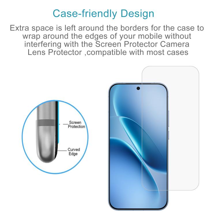 For vivo iQOO Z11 Turbo 5G 10pcs 0.26mm 9H 2.5D Tempered Glass Film