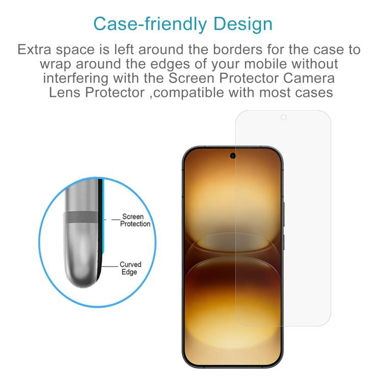 For vivo iQOO 15R 5G 10pcs 0.26mm 9H 2.5D Tempered Glass Film