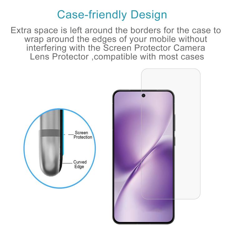 For vivo X200T 5G 10pcs 0.26mm 9H 2.5D Tempered Glass Film