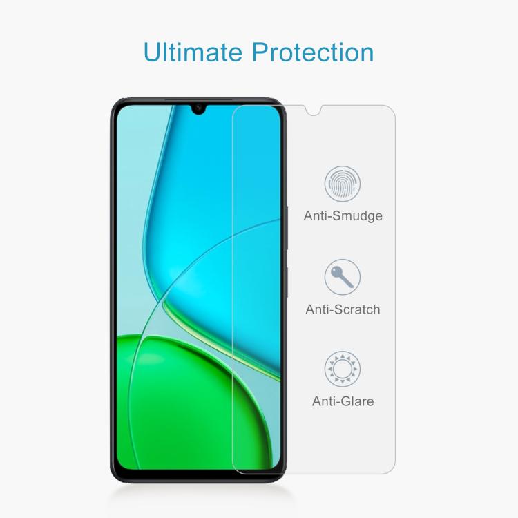 For vivo Y37+ 4G 10pcs 0.26mm 9H 2.5D Tempered Glass Film