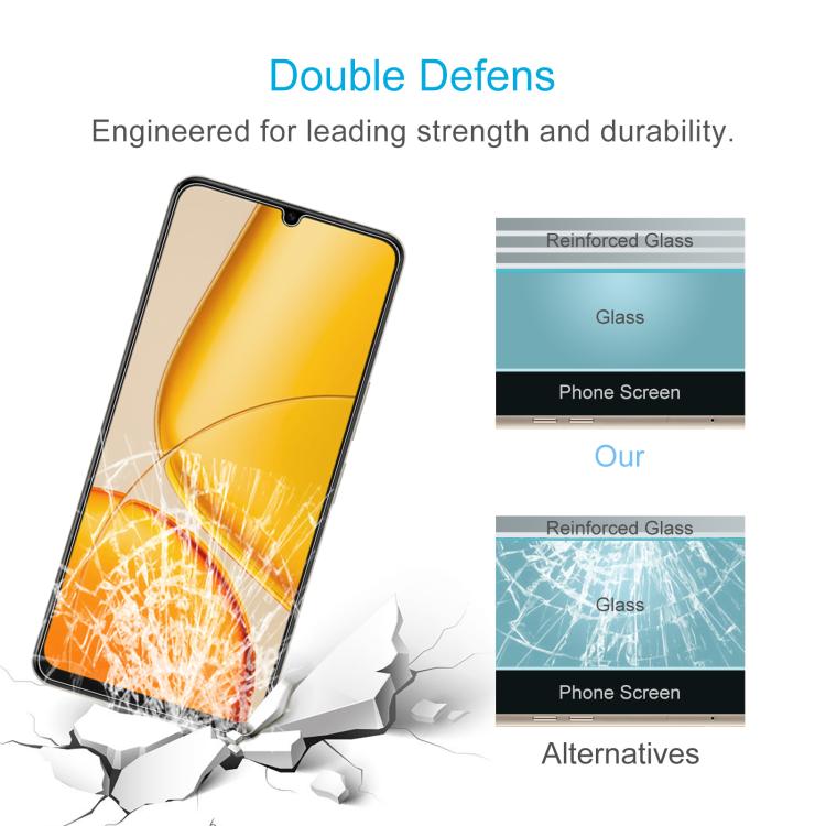 For vivo Y50e 5G 10pcs 0.26mm 9H 2.5D Tempered Glass Film