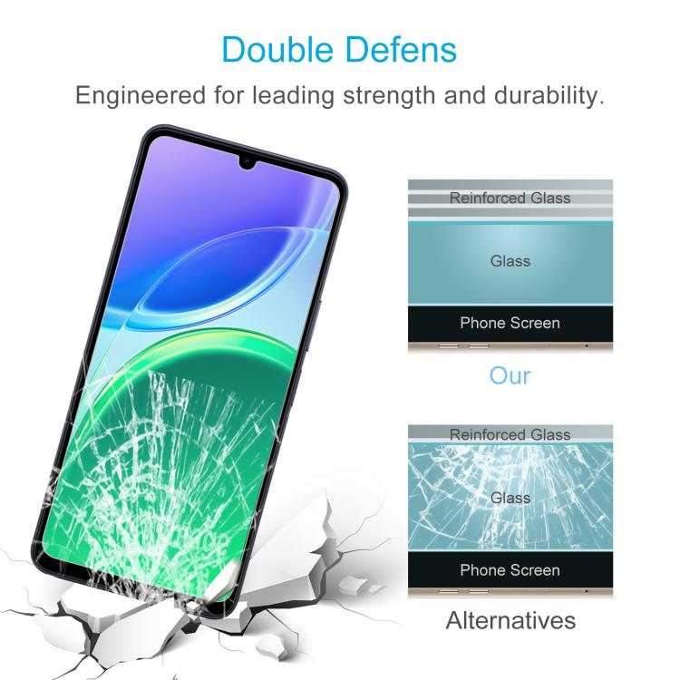 For vivo Y11 5G 10pcs 0.26mm 9H 2.5D Tempered Glass Film