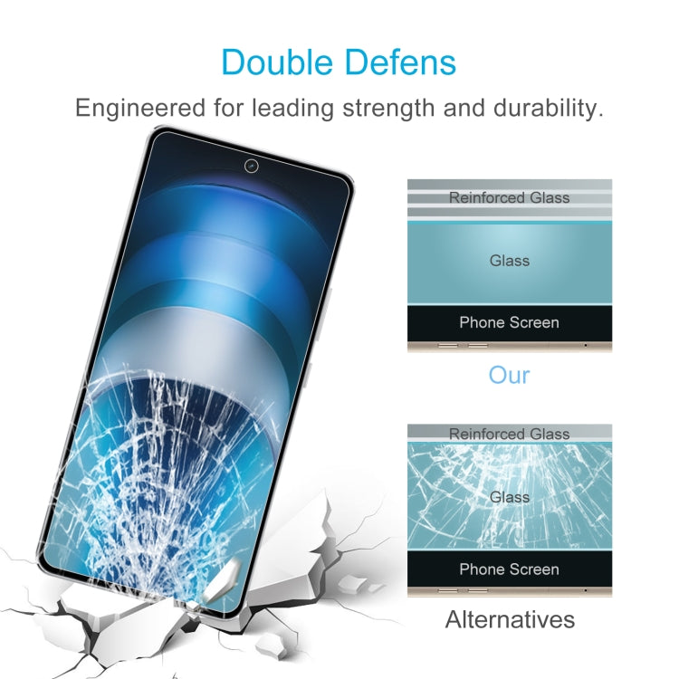 For vivo iQOO Neo9s Pro / Pro+ / S19 50pcs 0.26mm 9H 2.5D Tempered Glass Film