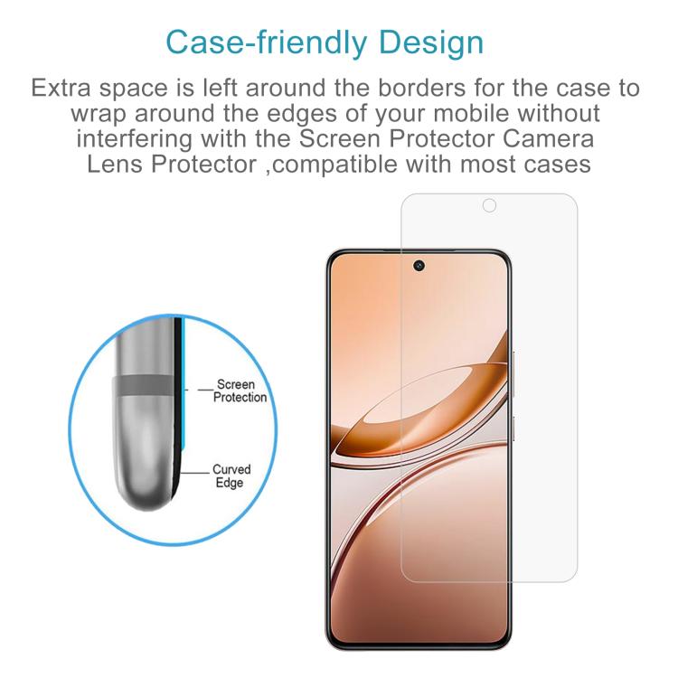 For vivo V50 Lite 4G 50pcs 0.26mm 9H 2.5D Tempered Glass Film