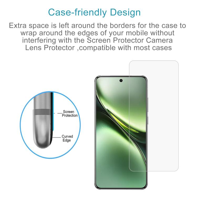 For vivo X200s 50pcs 0.26mm 9H 2.5D Tempered Glass Film