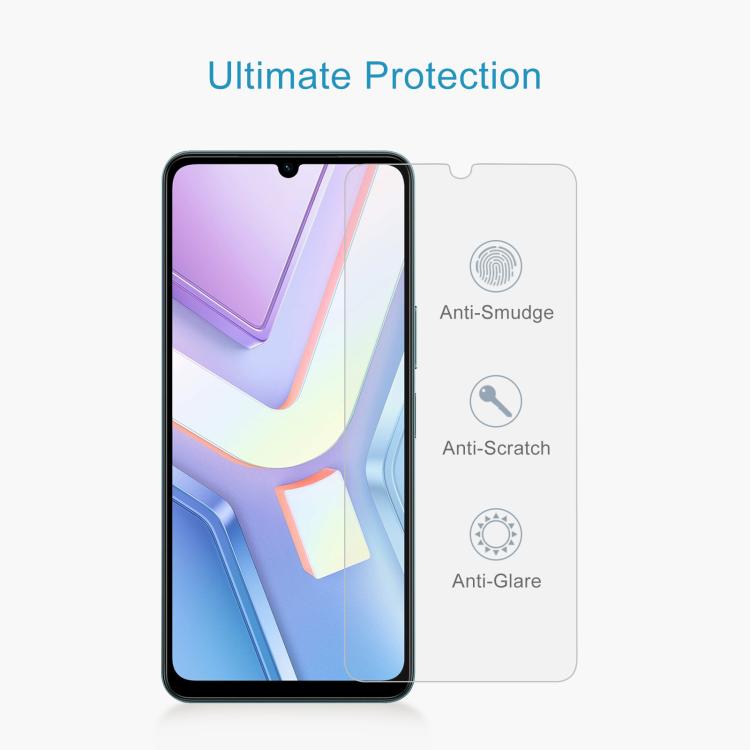 For vivo Y19s GT 5G 50pcs 0.26mm 9H 2.5D Tempered Glass Film