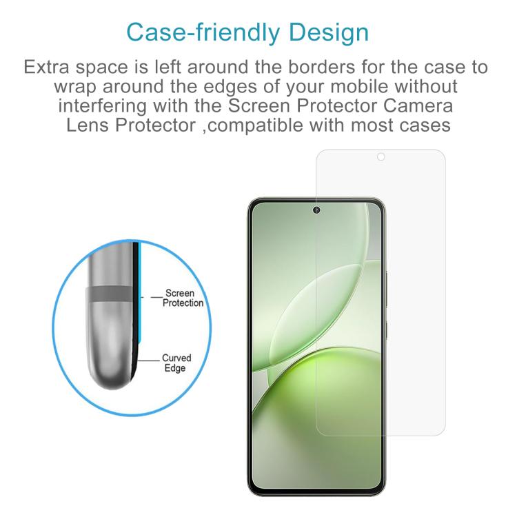 For vivo Y400 5G 50pcs 0.26mm 9H 2.5D Tempered Glass Film