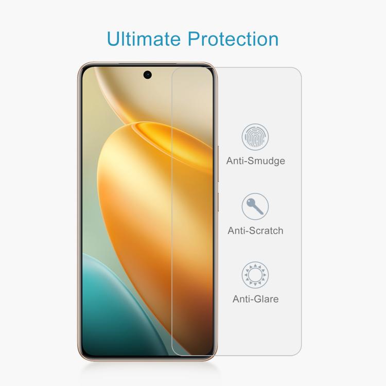 For vivo T4 Pro 5G 50pcs 0.26mm 9H 2.5D Tempered Glass Film