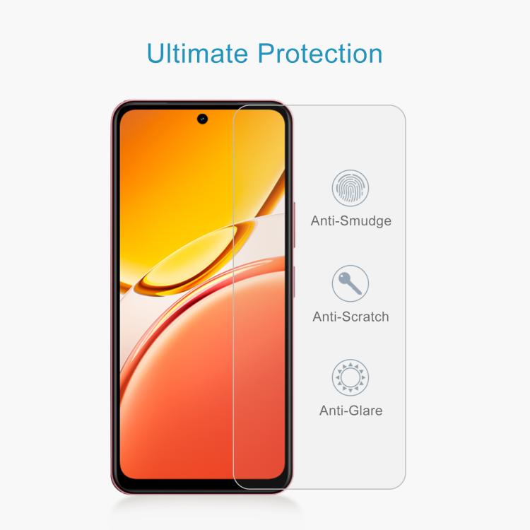 For vivo Y31 5G 2025 50pcs 0.26mm 9H 2.5D Tempered Glass Film
