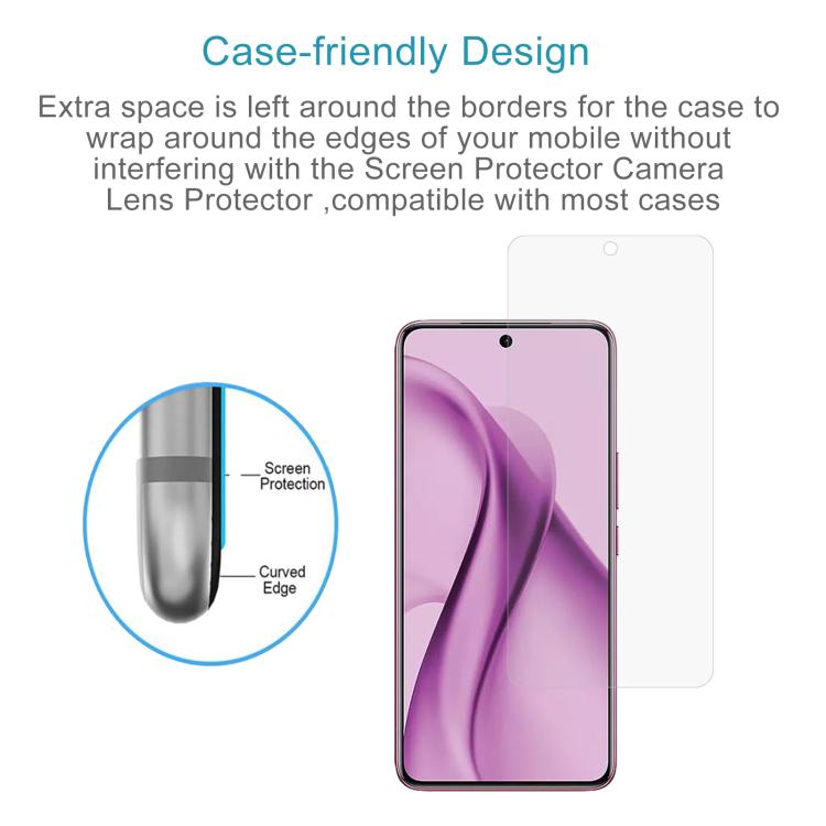 For vivo V60e 5G 50pcs 0.26mm 9H 2.5D Tempered Glass Film