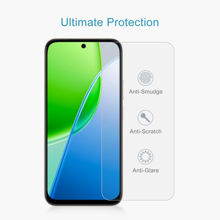 For vivo Y31d 4G 50pcs 0.26mm 9H 2.5D Tempered Glass Film
