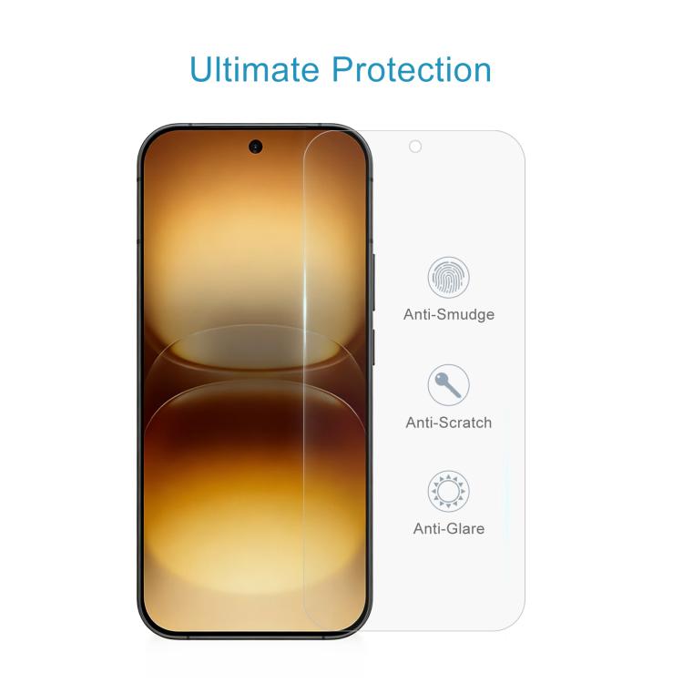 For vivo iQOO 15R 5G 50pcs 0.26mm 9H 2.5D Tempered Glass Film