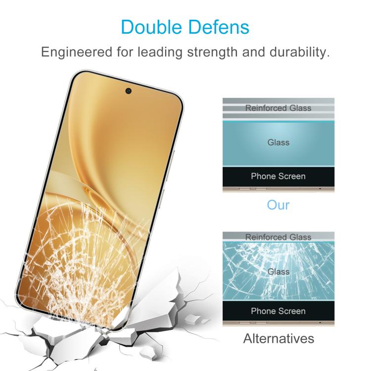For vivo X300 FE 5G / S50 Pro mini 50pcs 0.26mm 9H 2.5D Tempered Glass Film