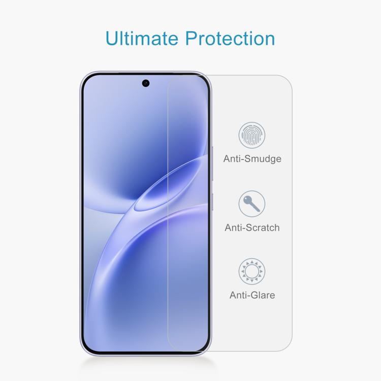 For vivo V70 FE 5G 50pcs 0.26mm 9H 2.5D Tempered Glass Film