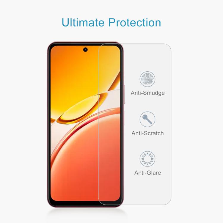 For vivo Y21 5G 2026 50pcs 0.26mm 9H 2.5D Tempered Glass Film