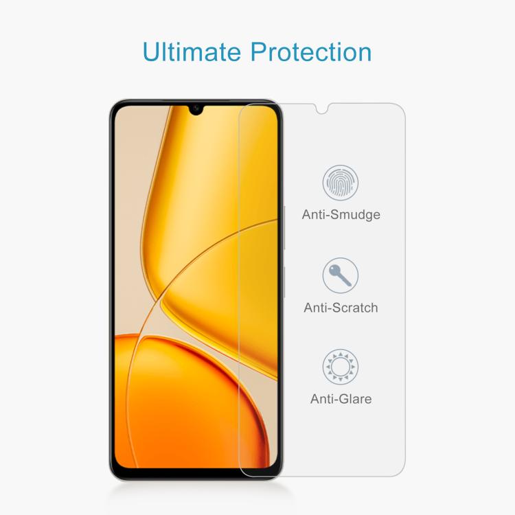 For vivo Y50s 5G 50pcs 0.26mm 9H 2.5D Tempered Glass Film