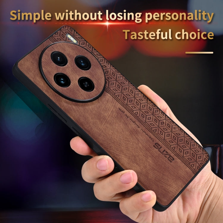For vivo X100s AZNS 3D Embossed Skin Feel Phone Case
