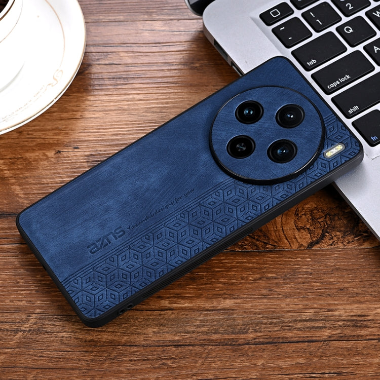 For vivo X100s AZNS 3D Embossed Skin Feel Phone Case