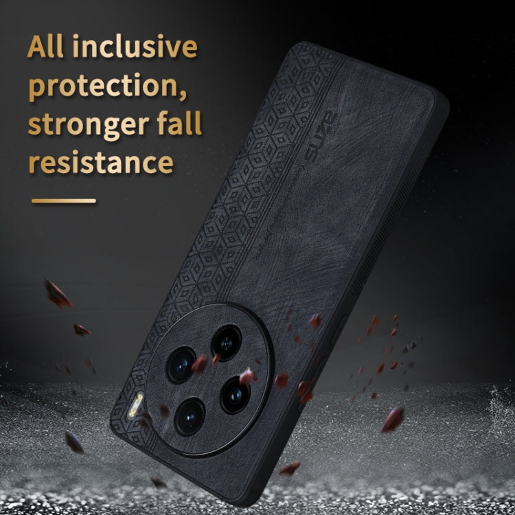 For vivo X100s AZNS 3D Embossed Skin Feel Phone Case