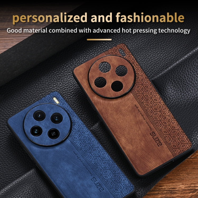 For vivo X100s AZNS 3D Embossed Skin Feel Phone Case