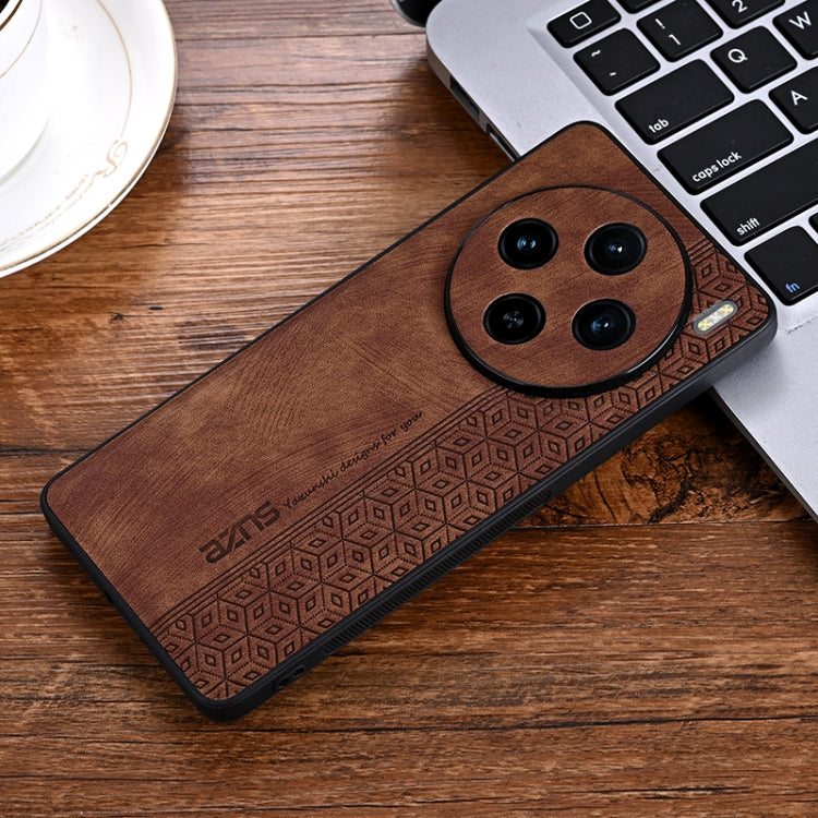 For vivo X100s AZNS 3D Embossed Skin Feel Phone Case
