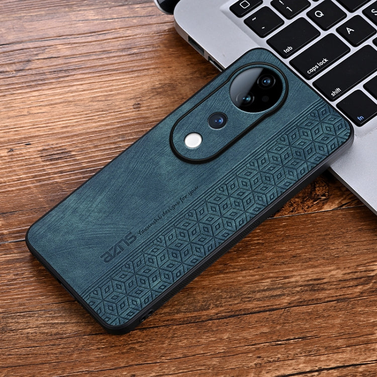 For vivo S19 Pro AZNS 3D Embossed Skin Feel Phone Case
