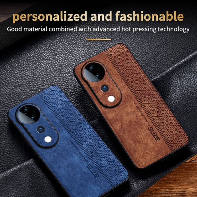 For vivo S19 Pro AZNS 3D Embossed Skin Feel Phone Case