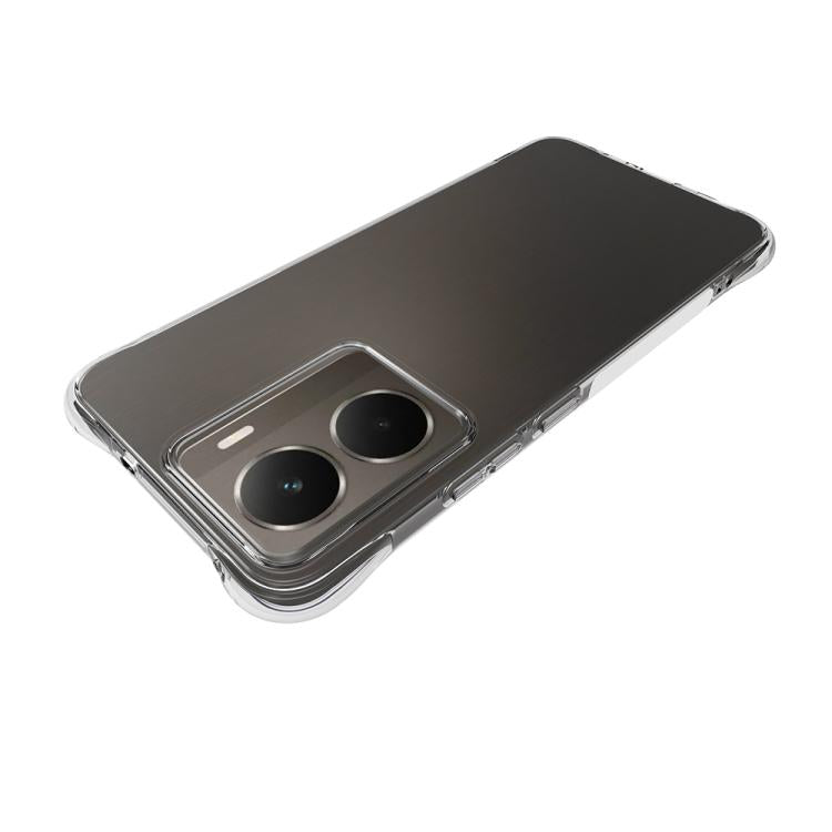 For Realme 14 5G Shockproof Non-slip Thickening TPU Phone Case - Transparent