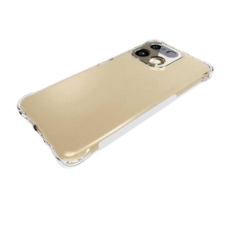 For Realme 16 Pro+ 5G Shockproof Non-slip Thickening TPU Phone Case - Transparent