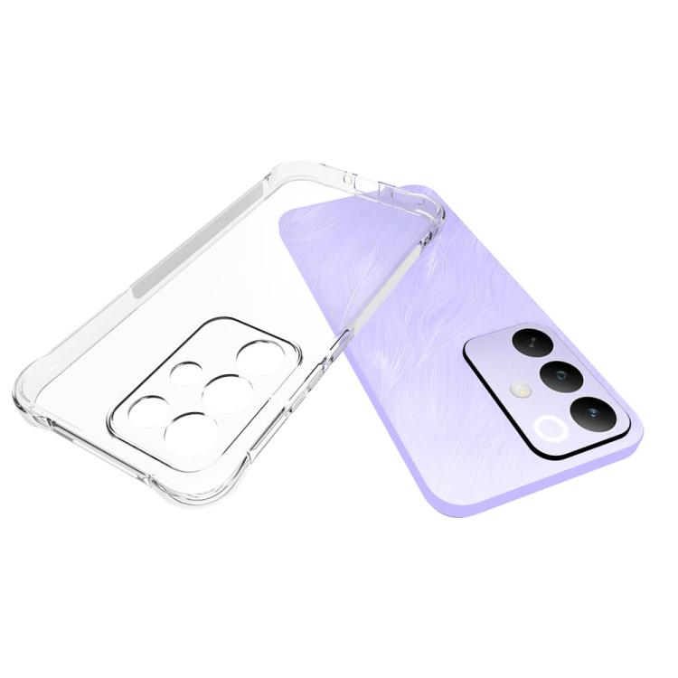 For Realme C85 Pro 4G Shockproof Non-slip Thickening TPU Phone Case - Transparent
