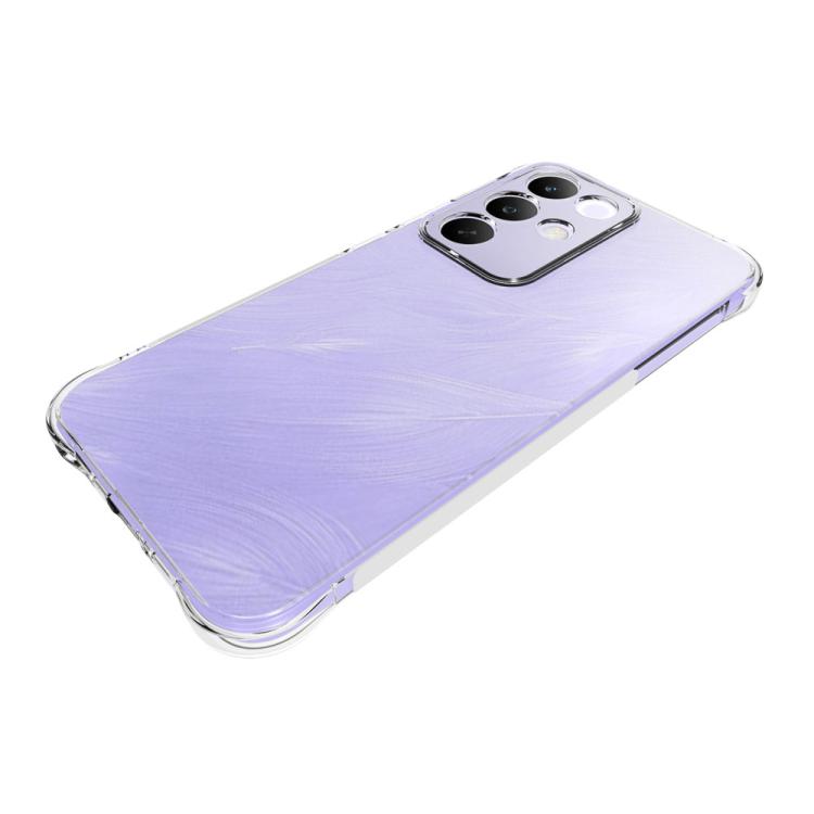 For Realme C85 Pro 4G Shockproof Non-slip Thickening TPU Phone Case - Transparent