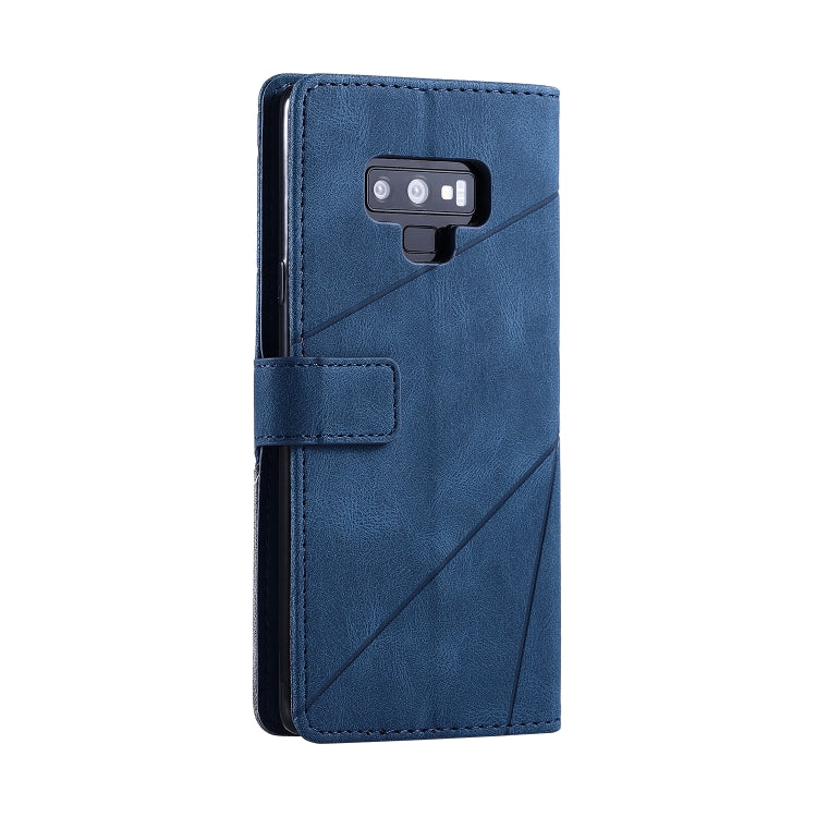 For Samsung Galaxy Note9 Skin Feel Splicing Horizontal Flip Leather Case with Holder & Card Slots & Wallet & Photo Frame