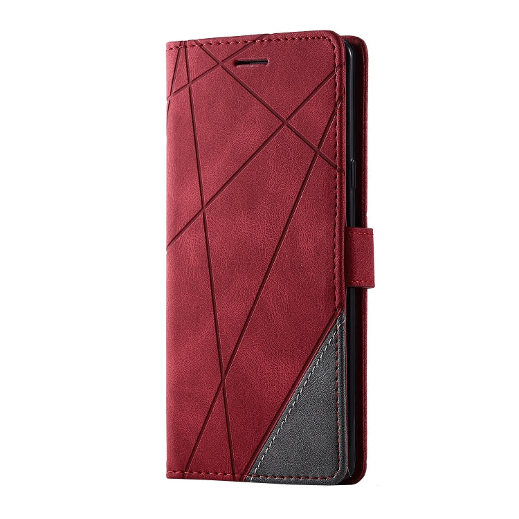 For Samsung Galaxy Note9 Skin Feel Splicing Horizontal Flip Leather Case with Holder & Card Slots & Wallet & Photo Frame