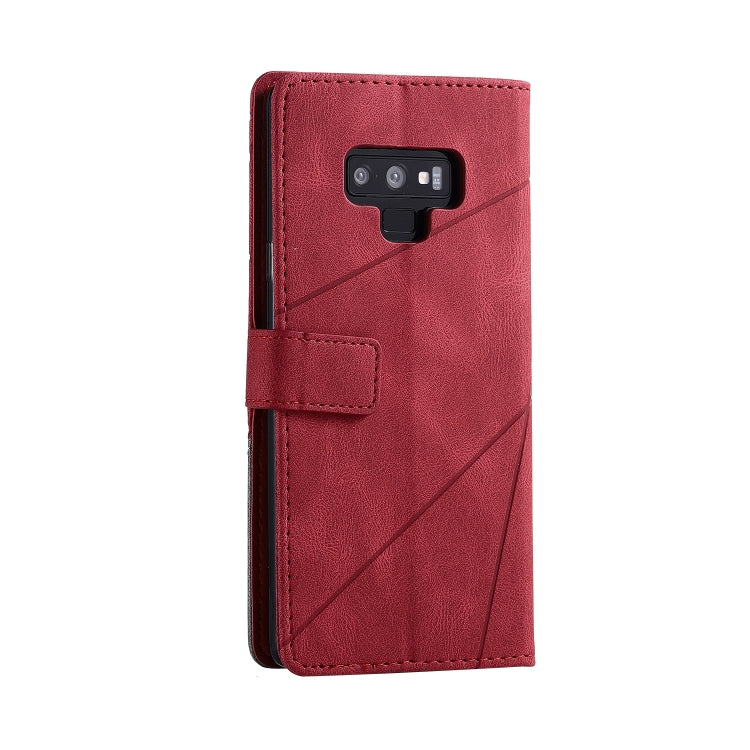 For Samsung Galaxy Note9 Skin Feel Splicing Horizontal Flip Leather Case with Holder & Card Slots & Wallet & Photo Frame