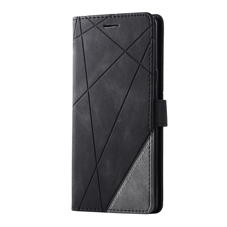 For Samsung Galaxy Note9 Skin Feel Splicing Horizontal Flip Leather Case with Holder & Card Slots & Wallet & Photo Frame