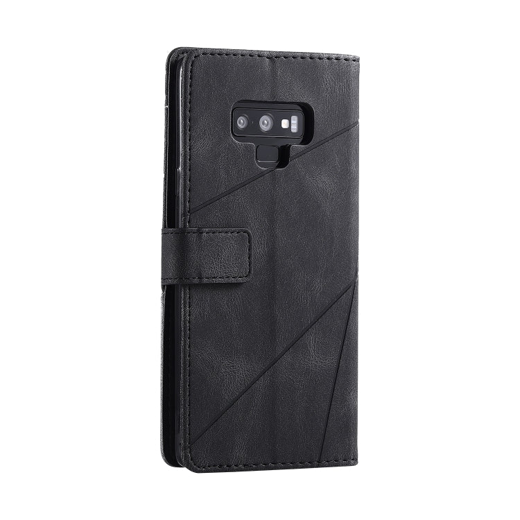 For Samsung Galaxy Note9 Skin Feel Splicing Horizontal Flip Leather Case with Holder & Card Slots & Wallet & Photo Frame