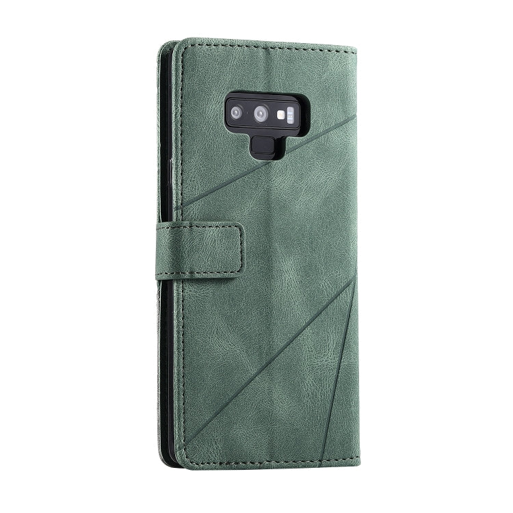 For Samsung Galaxy Note9 Skin Feel Splicing Horizontal Flip Leather Case with Holder & Card Slots & Wallet & Photo Frame