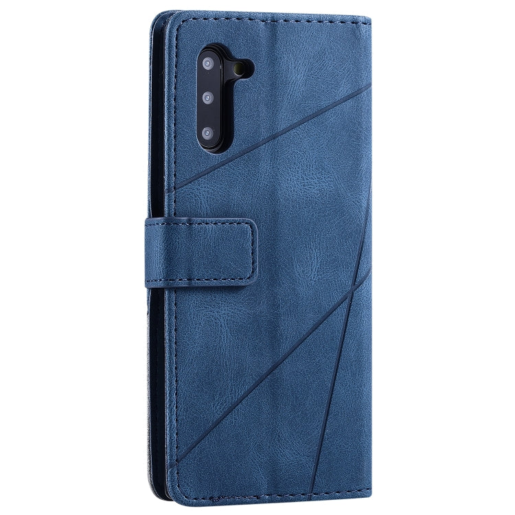 For Samsung Galaxy Note 10 Skin Feel Splicing Horizontal Flip Leather Case with Holder & Card Slots & Wallet & Photo Frame