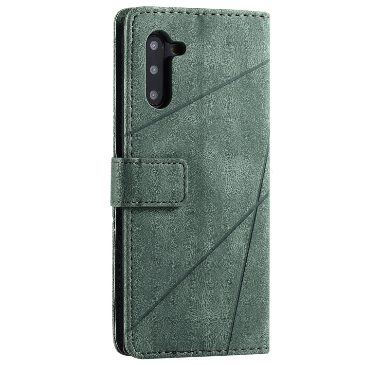 For Samsung Galaxy Note 10 Skin Feel Splicing Horizontal Flip Leather Case with Holder & Card Slots & Wallet & Photo Frame