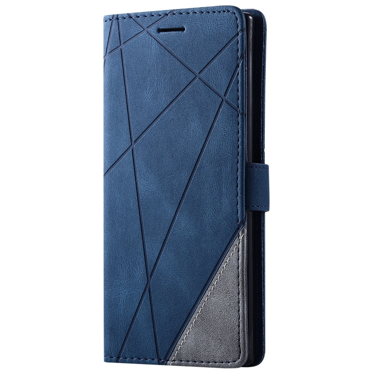 For Samsung Galaxy Note 10 Pro Skin Feel Splicing Horizontal Flip Leather Case with Holder & Card Slots & Wallet & Photo Frame