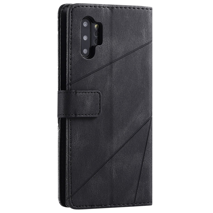 For Samsung Galaxy Note 10 Pro Skin Feel Splicing Horizontal Flip Leather Case with Holder & Card Slots & Wallet & Photo Frame