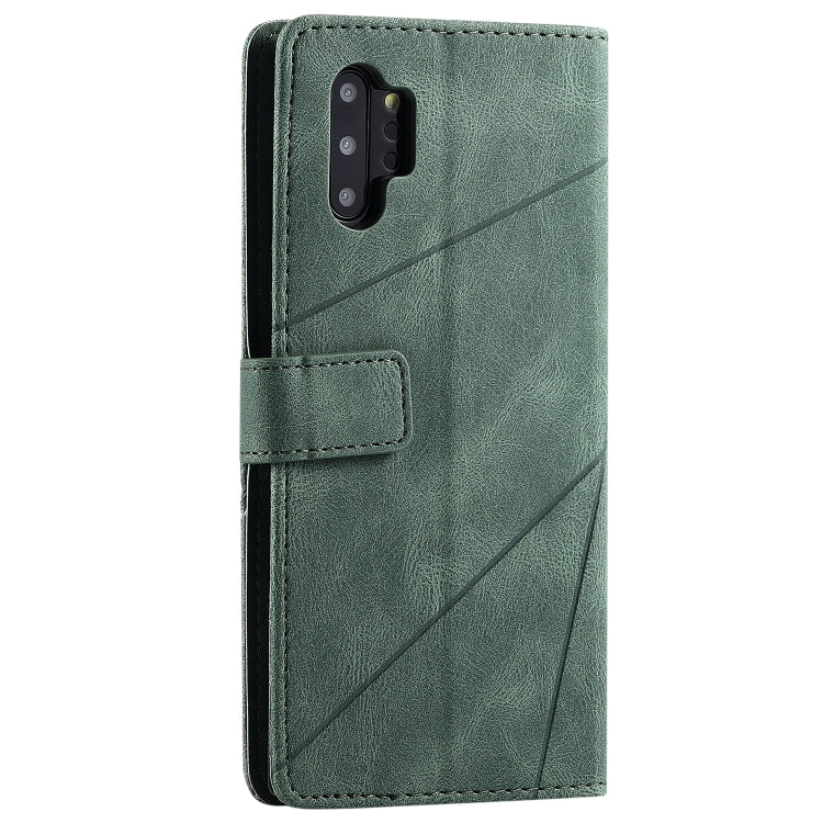 For Samsung Galaxy Note 10 Pro Skin Feel Splicing Horizontal Flip Leather Case with Holder & Card Slots & Wallet & Photo Frame