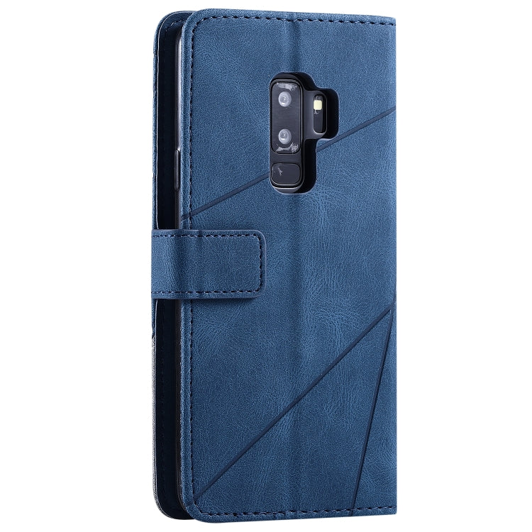 For Samsung Galaxy S9 Plus Skin Feel Splicing Horizontal Flip Leather Case with Holder & Card Slots & Wallet & Photo Frame