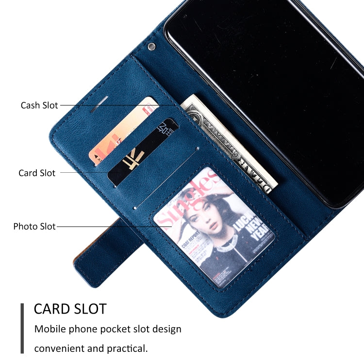 For Samsung Galaxy S9 Plus Skin Feel Splicing Horizontal Flip Leather Case with Holder & Card Slots & Wallet & Photo Frame